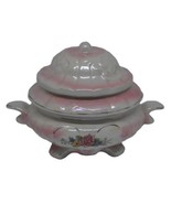 Lusterware Footed Small Tureen Serving Bowl w/ Handles and Lid in Pearl ... - €25,21 EUR