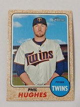 Phil Hughes Minnesota Twins 2017 Topps Heritage Card #562 - $0.98