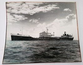 Original Large Photo of the ESSO YORK Tanker Cargo Ship, 1940s?   10x12 ... - £11.03 GBP