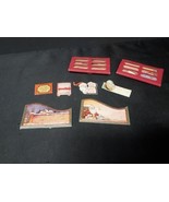 UNUSED 1920s Christmas Labels Stickers, 2 Packs, 12 Total NEW OLD STOCK  - €16,70 EUR