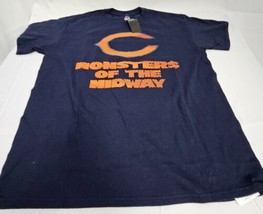 Chicago Bears Football T Shirt Crew Neck Monster Of The Midway Mens Larg... - £11.78 GBP