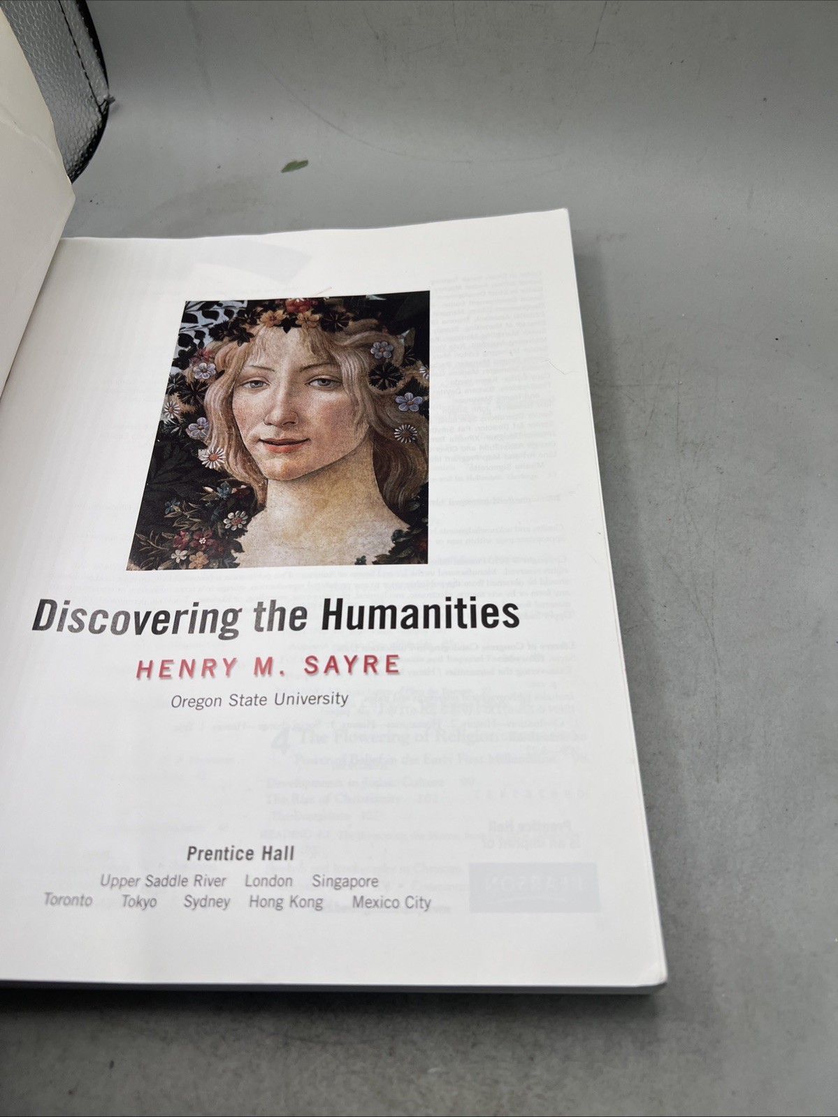 Discovering the Humanities by Henry M. Sayre (2009, Trade Paperback) Item image 3