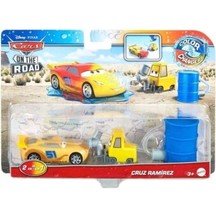 Disney Cars Pixar Animated Toys Color Changers On The Road Cruz Ramirez Pitty - £9.98 GBP