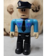 Roblox 3&quot; Action Figure Blue Shirt Jailbreak Museum Heist Scared Cop  - $8.66