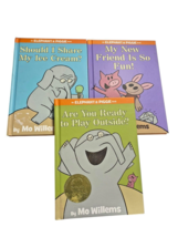 Mo Willems Elephant &amp; Piggie Books Set Lot 3 Hardcover Childrens Book Se... - $451.30 MXN