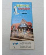 Vintage North Pole Colorado Santas Workshop Pikes Peak 1966 Travel Brochure - $198.50 MXN