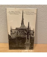 Vintage Notre Dame Cathedral Paris, France Postcard Carte Postale - $6.69