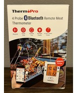 ThermoPro TP-25 500FT Bluetooth 4-Probe Meat Thermometer - £22.82 GBP