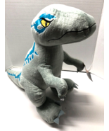 NEW Jurassic World 18” Raptor Blue Plush Velociraptor Large Dinosaur Stu... - $20.35 CAD