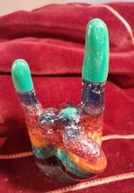 Cool Layered Rock N Roll Figurine Statue Desk Buddies Friends Musicians ... - $9.99