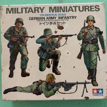 Tamiya 1:35 GERMAN ARMY INFANTRY, Plastic Kit #MM102 With Paperwork Japan - £27.16 GBP