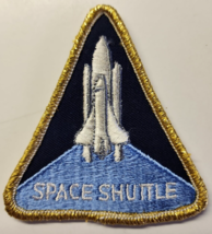 Vintage Space Shuttle - Space Mission 3.25&quot; x 3&quot; Embroidered Patch  PB156 - £6.28 GBP