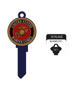 American Military Real Superhero Keys Schlage, Marines - $16.34 CAD