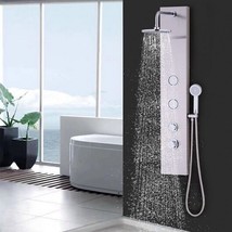 47 Inch Stainless Shower Panel with Massage Jets Hand Shower?  - £141.04 GBP