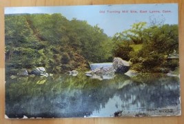 OLD TURNING MILL SITE - EAST LYNNE, CONN - (LYME IS MISSPELLED) - ANTIQU... - £3.78 GBP