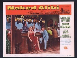 Naked Alibi Lobby Card #4-1954-Sterling Hayden - £26.62 GBP