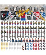 96pcs Custom Medieval Kingdom Knigths Army Collection Minifigure Sets - $26.15 CAD+
