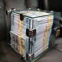 10K Full Print Realistic Prop Money New 10,000 Dollar Bills Cash Fake Movie REAL - £9.69 GBP