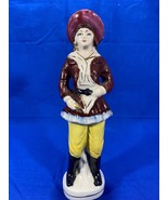 VINTAGE COLONIAL FIGURE WEARING COAT. Made In JAPAN- 7” Tall - £18.64 GBP