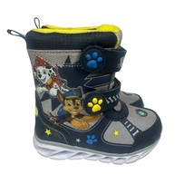 Nickelodeon Paw Patrol Toddler Light-Up Snow Boots Lined Winter Snow Boo... - $18.80
