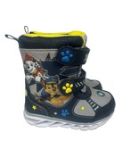 Nickelodeon Paw Patrol Toddler Light-Up Snow Boots Lined Winter Snow Boo... - $26.44 CAD