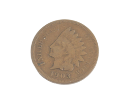 1903 Indian Head Penny Very Good Circulated Condition Philadelphia - £3.74 GBP