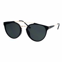 Femmes Lunettes de Soleil Vintage Mode Rétro Métal Haut Double Pont UV 400 - £9.52 GBP