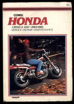 HONDA CB 550 &amp; 650 1983-1985 Service Repair Manual  CLYMER 1996 Softcove... - $14.36