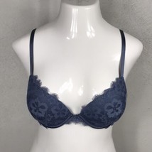 34D Victoria&#39;s Secret Women&#39;s Bra ~ Blue ~ Adjustable Straps ~ Underwired  - $31.49