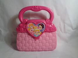 Disney Princess Pink Plastic Pretend Play Purse / Handbag - £3.49 GBP