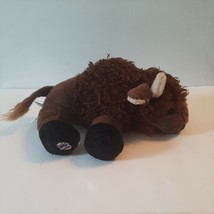 American Buffalo Bison Stuffed Amina Plush Toy Ganz Webkinz no code - £10.45 GBP