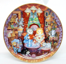 Bill Bell Collector Plate Whisker Wuv Franklin Mint Cats Love Limited Edition - $12.99