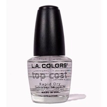 LA Colors Nail Polish Top Coat - $139.61 MXN