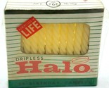 Vintage NOS Sealed HALO Dripless Birthday Candles 24-Pack 2&quot; Twisted - £4.94 GBP
