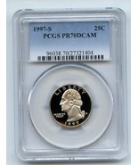 1997 S 25C Washington Quarter Proof PCGS PR70DCAM  20160010 - £29.40 GBP