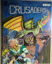 THE CRUSADERS #1 Butch Guice (1982) Guild Comics B&amp;W magazine FINE+ - £14.86 GBP