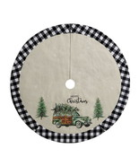 Holiday Time Green Vintage Truck Christmas Decorative Tree Skirt Multico... - $909.39 MXN