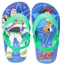 Toy Story 4 Woody & Buzz Disney Flip Flops w/ Optional Sunglasses Beach Sandals - $9.99