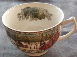 Vintage Johnson Bros. Flat Cup - The Friendly Village - VGC - The Ice House - £7.82 GBP