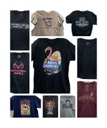 Graphic T-Shirt Lot Vintage Modern Joblot DIY Craft Upcycle Sig Sauer Wo... - £15.56 GBP