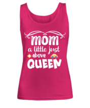 Mom a little just above queen, heliconia Women&#39;s Tank Top. Model 60045  - £20.17 GBP