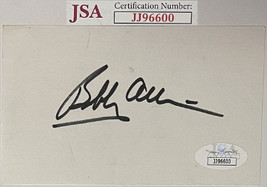 Bobby Allison signed NASCAR 3x5 Index Card- JSA #JJ96600 - £19.94 GBP