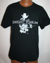 Dwight Yoakam With Guitar Photo Concert Tour T-SHIRT L Country Music - £21.11 GBP