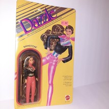 Vintage 1981 Mattel #5293 Dazzle Rhinestone Fashion Doll vinyl  4.5&quot; Sea... - $29.70