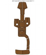 2007 Cobalt 252 Swim Platform Cockpit Boat EVA Faux Teak Deck Floor Pad Mat - $999.00