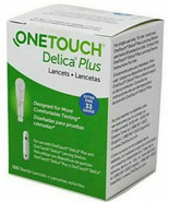 OneTouch Delica Extra Fine 33 Gauge Lancets Lancing Device New  - $33.60 CAD