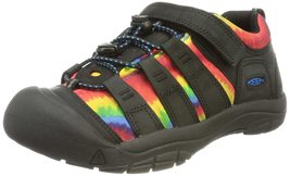 KEEN unisex child Newport Shoe Casual Sneaker, Grey/Very Berry, 2 Big Kid US - £64.82 GBP