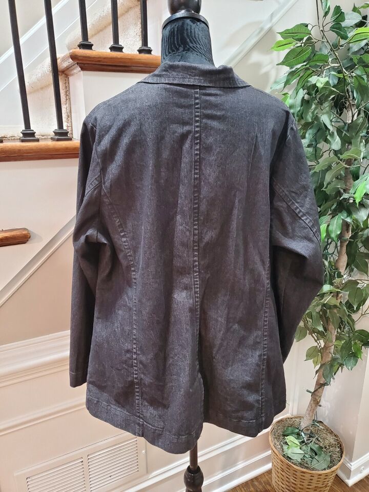 Avenue Jeans Women's Cotton Long Sleeve Single Breasted Jacket Blazer Size 18/20 Item image 5