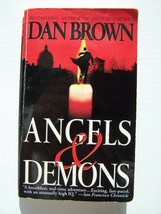 Dan Brown Angels &amp; Demons Paperback Early Print Version Cover - £12.62 GBP