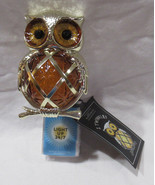 Bath &amp; Body Works Wallflower Fragrance Plug Brown FIBER OPTIC OWL NIGHTL... - £29.93 GBP